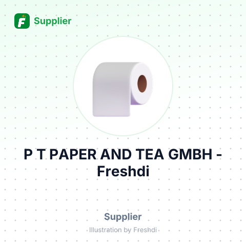 P T PAPER AND TEA GMBH – summary card, no photo uploaded yet
