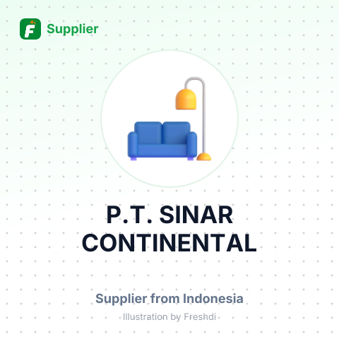 P.T. SINAR CONTINENTAL – summary card, no photo uploaded yet