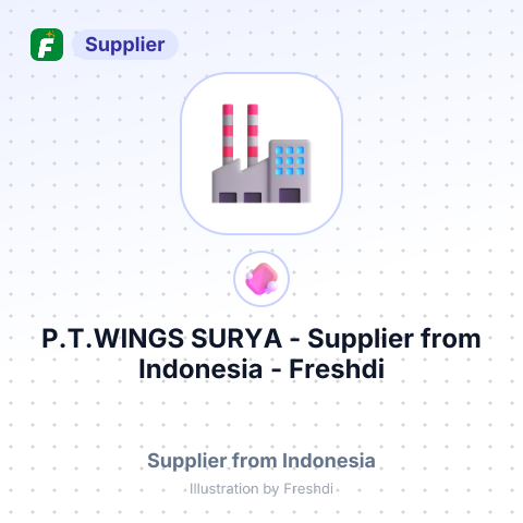 P.T.WINGS SURYA – summary card, no photo uploaded yet