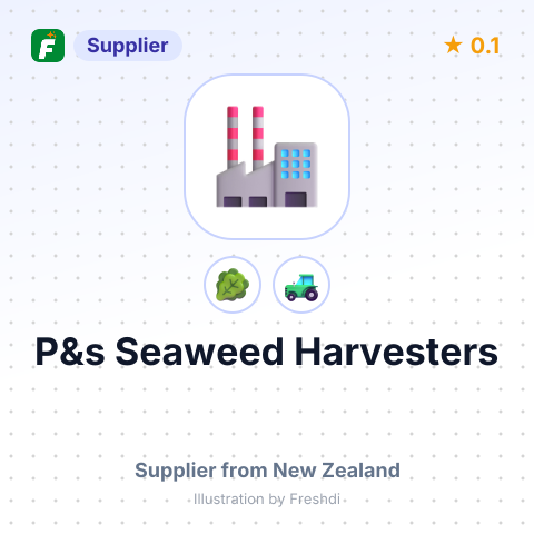 P&s Seaweed Harvesters  – summary card, no photo uploaded yet