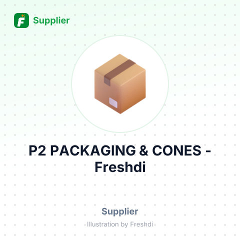 P2 PACKAGING & CONES – summary card, no photo uploaded yet