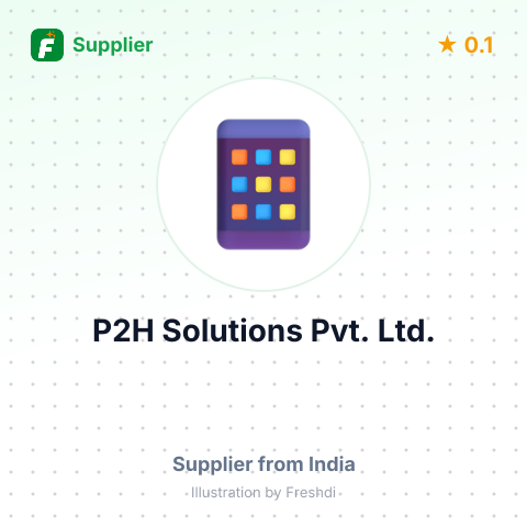 P2H Solutions Pvt. Ltd.  – summary card, no photo uploaded yet