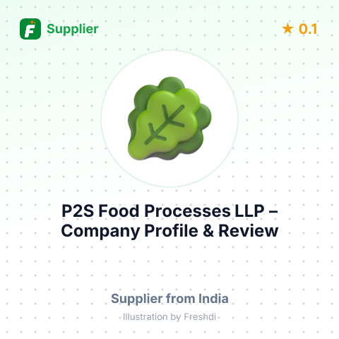 P2S Food Processes LLP – summary card, no photo uploaded yet