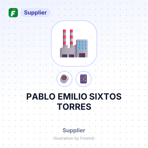 PABLO EMILIO SIXTOS TORRES – summary card, no photo uploaded yet