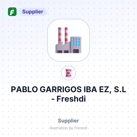 PABLO GARRIGOS IBA EZ, S.L – summary card, no photo uploaded yet