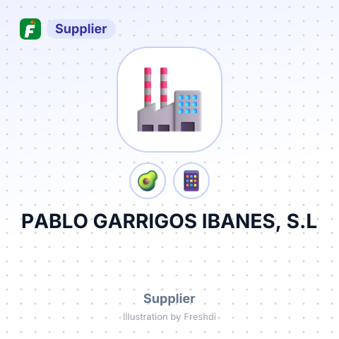 PABLO GARRIGOS IBANES, S.L – summary card, no photo uploaded yet