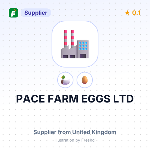 PACE FARM EGGS LTD – summary card, no photo uploaded yet