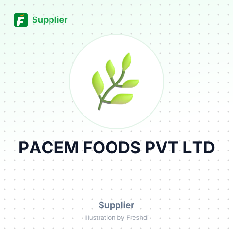 PACEM FOODS PVT LTD – summary card, no photo uploaded yet