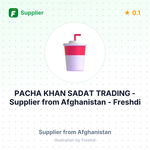 PACHA KHAN SADAT TRADING – summary card, no photo uploaded yet