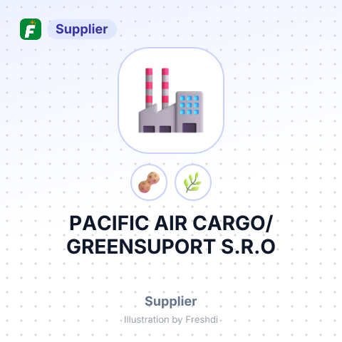 PACIFIC AIR CARGO/ GREENSUPORT S.R.O – summary card, no photo uploaded yet