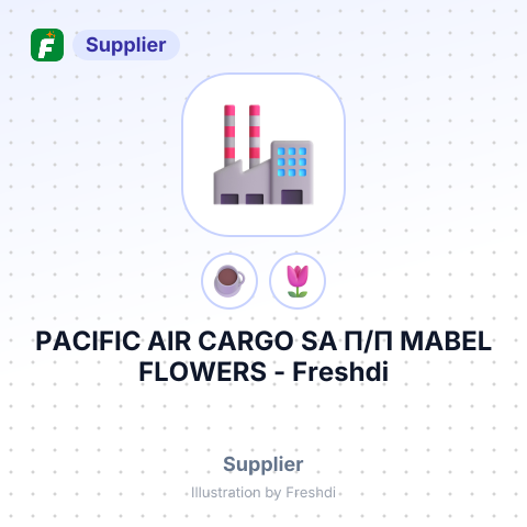 PACIFIC AIR CARGO SA П/П MABEL FLOWERS – summary card, no photo uploaded yet