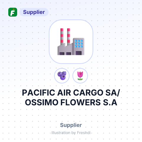 PACIFIC AIR CARGO SA/OSSIMO FLOWERS S.A – summary card, no photo uploaded yet