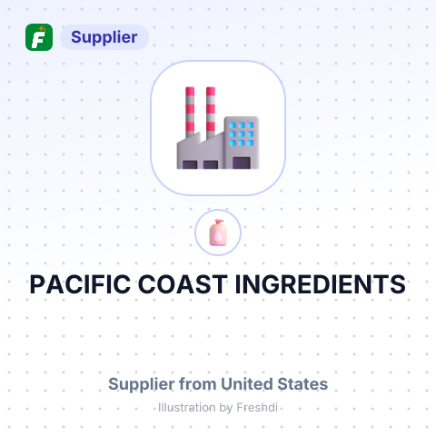 PACIFIC COAST INGREDIENTS – summary card, no photo uploaded yet