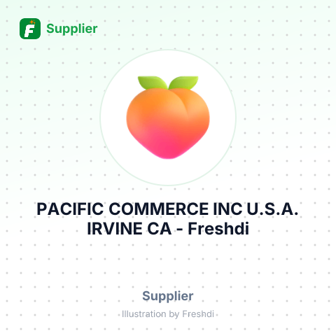 PACIFIC COMMERCE INC U.S.A. IRVINE CA – summary card, no photo uploaded yet