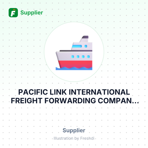 PACIFIC LINK INTERNATIONAL FREIGHT FORWARDING COMPANY LIMITED – summary card, no photo uploaded yet