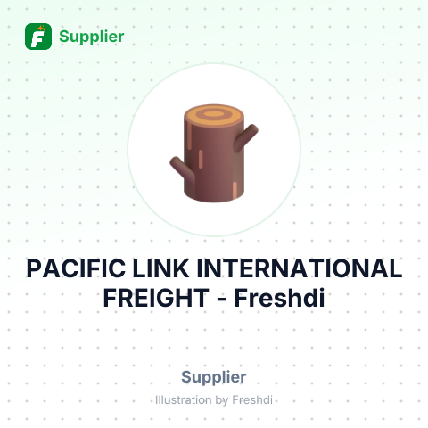 PACIFIC LINK INTERNATIONAL FREIGHT – summary card, no photo uploaded yet