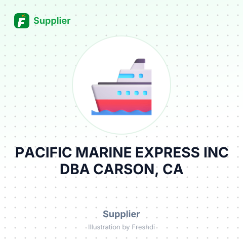 PACIFIC MARINE EXPRESS INC DBA CARSON, CA – summary card, no photo uploaded yet