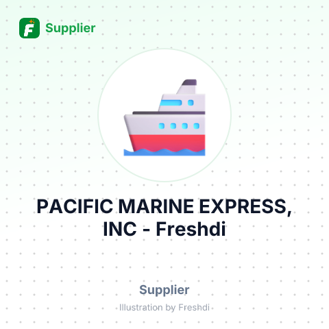 PACIFIC MARINE EXPRESS, INC – summary card, no photo uploaded yet