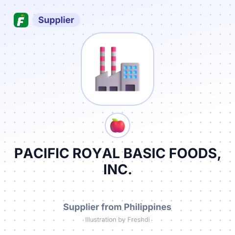 PACIFIC ROYAL BASIC FOODS, INC. – summary card, no photo uploaded yet
