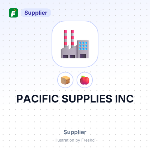 PACIFIC SUPPLIES INC – summary card, no photo uploaded yet