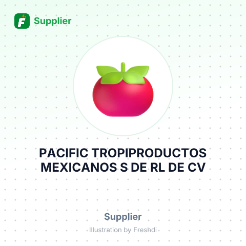 PACIFIC TROPIPRODUCTOS MEXICANOS S DE RL DE CV – summary card, no photo uploaded yet