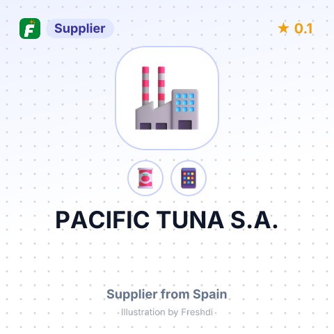 PACIFIC TUNA S.A. – summary card, no photo uploaded yet