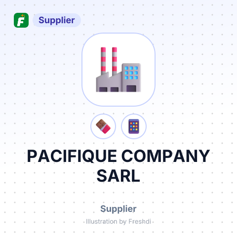 PACIFIQUE COMPANY SARL – summary card, no photo uploaded yet
