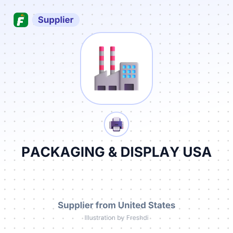 PACKAGING & DISPLAY USA – summary card, no photo uploaded yet