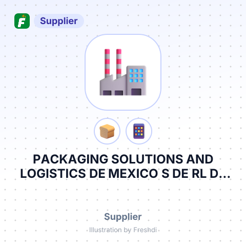PACKAGING SOLUTIONS AND LOGISTICS DE MEXICO S DE RL DE CV – summary card, no photo uploaded yet