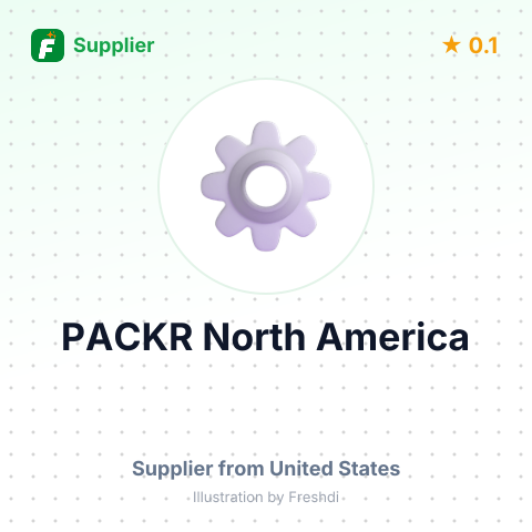 PACKR North America – summary card, no photo uploaded yet