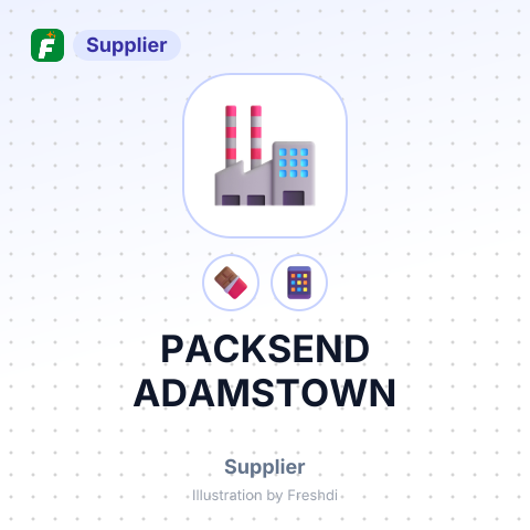 PACKSEND ADAMSTOWN – summary card, no photo uploaded yet