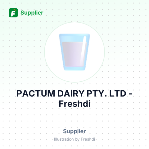 PACTUM DAIRY PTY. LTD – summary card, no photo uploaded yet
