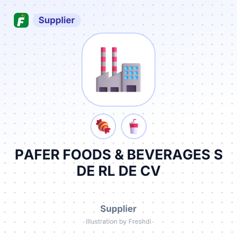PAFER FOODS & BEVERAGES S DE RL DE CV – summary card, no photo uploaded yet