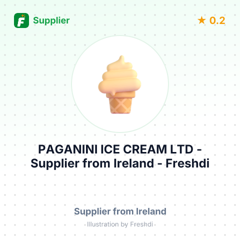 PAGANINI ICE CREAM LTD – summary card, no photo uploaded yet