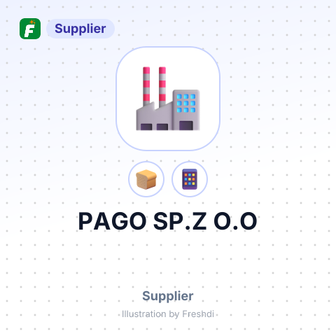 PAGO SP.Z O.O – summary card, no photo uploaded yet