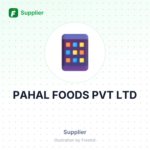 PAHAL FOODS PVT LTD – summary card, no photo uploaded yet