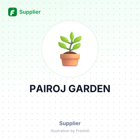 PAIROJ GARDEN – summary card, no photo uploaded yet