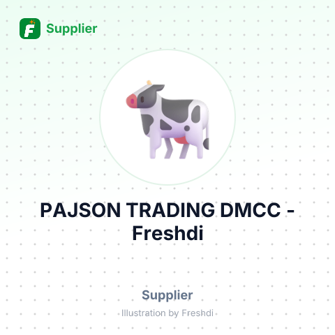 PAJSON TRADING DMCC – summary card, no photo uploaded yet