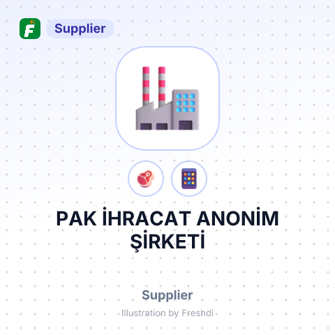 PAK İHRACAT ANONİM ŞİRKETİ – summary card, no photo uploaded yet