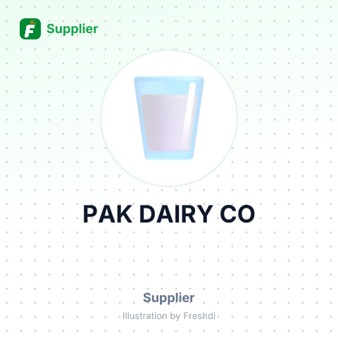 PAK DAIRY CO – summary card, no photo uploaded yet