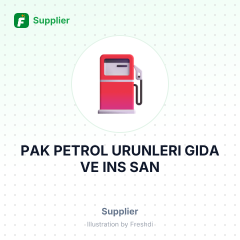 PAK PETROL URUNLERI GIDA VE INS SAN – summary card, no photo uploaded yet