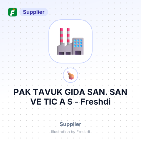 PAK TAVUK GIDA SAN. SAN VE TIC A S – summary card, no photo uploaded yet