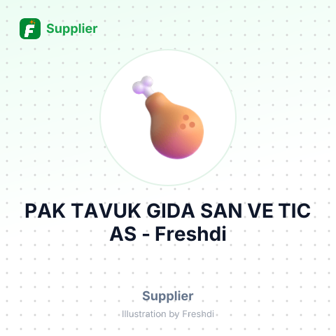 PAK TAVUK GIDA SAN VE TIC AS – summary card, no photo uploaded yet