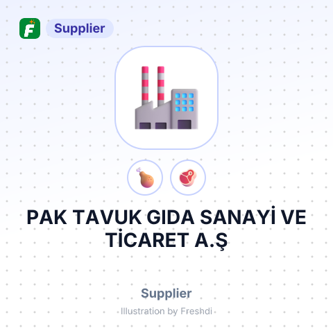 PAK TAVUK GIDA SANAYİ VE TİCARET A.Ş – summary card, no photo uploaded yet