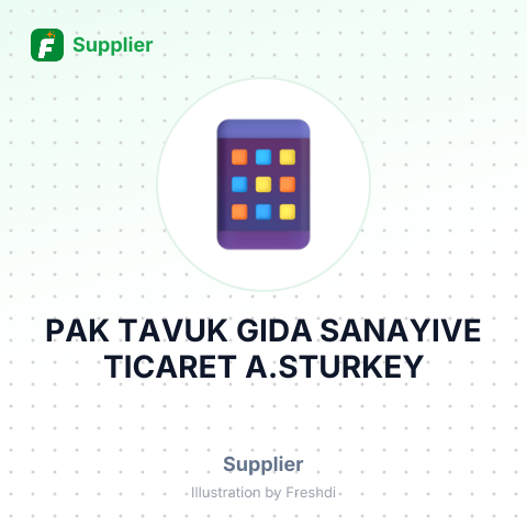 PAK TAVUK GIDA SANAYIVE TICARET A.STURKEY – summary card, no photo uploaded yet