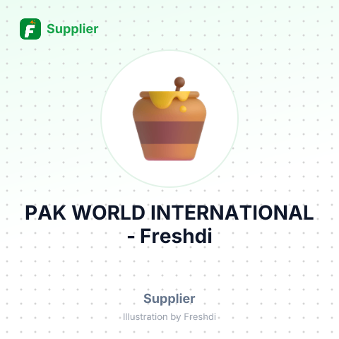 PAK WORLD INTERNATIONAL – summary card, no photo uploaded yet