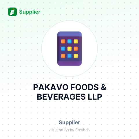 PAKAVO FOODS & BEVERAGES LLP – summary card, no photo uploaded yet