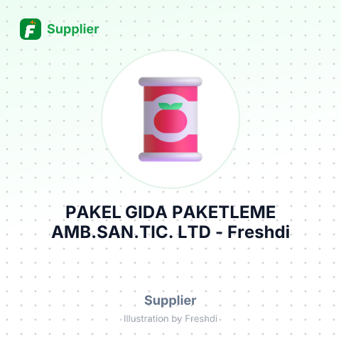 PAKEL GIDA PAKETLEME AMB.SAN.TIC. LTD – summary card, no photo uploaded yet