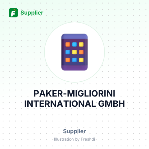 PAKER-MIGLIORINI INTERNATIONAL GMBH – summary card, no photo uploaded yet