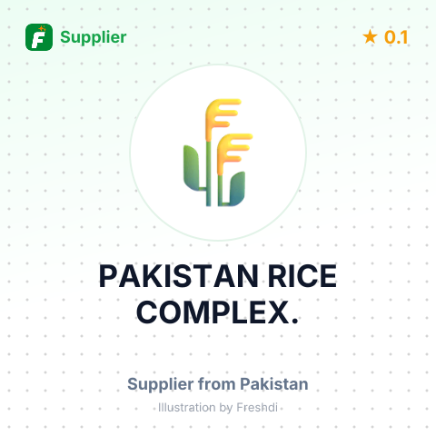 PAKISTAN RICE COMPLEX. – summary card, no photo uploaded yet